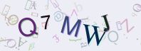 This is a captcha-picture. It is used to prevent mass-access by robots. (see: www.captcha.net)